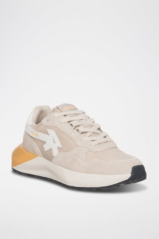 Zapatillas de piel - Beige