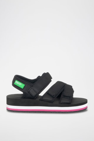 Sandalias - Benetton - Negro