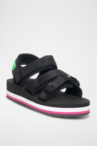 Sandalias - Benetton - Negro