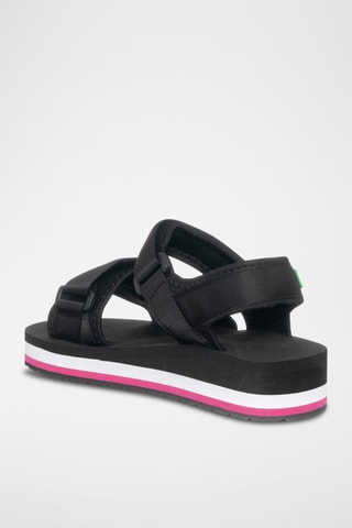 Sandalias - Benetton - Negro