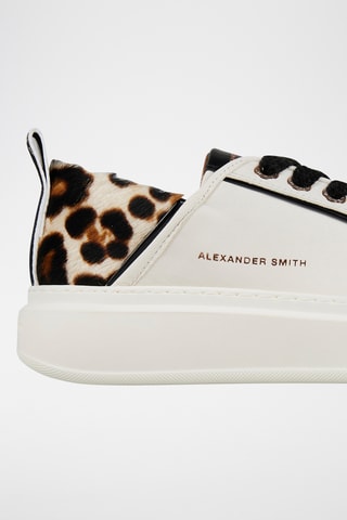Zapatillas de piel Wembley - Blanco
