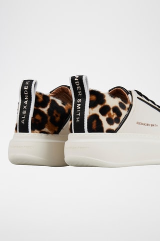 Zapatillas de piel Wembley - Blanco
