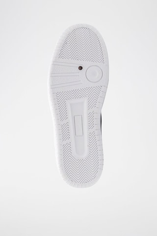 Zapatillas altas - Benetton - Blanco y negro
