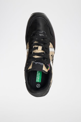 Zapatillas - Benetton - Negro