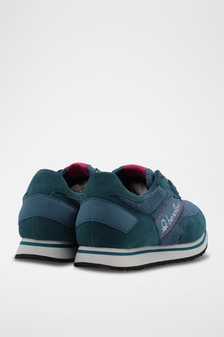 Zapatillas - Benetton - Blanco y azul
