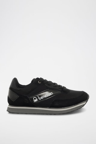 Zapatillas - Benetton - Negro