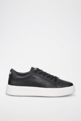 Zapatillas de piel - Blanco