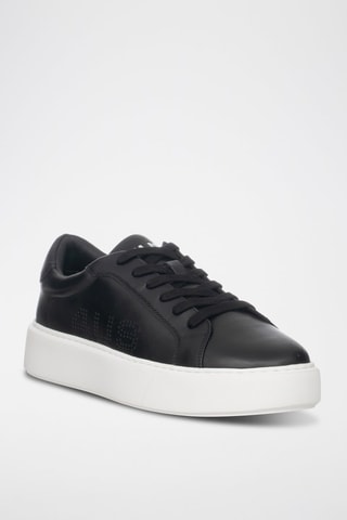 Zapatillas de piel - Blanco