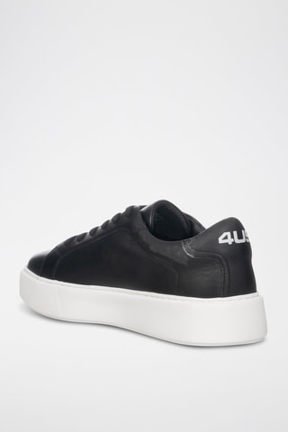 Zapatillas de piel - Blanco