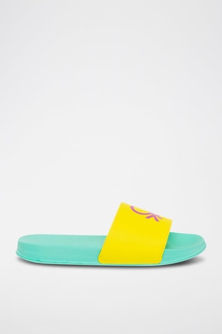 Chanclas - Benetton - Amarillo
