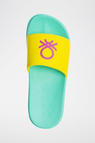 Chanclas - Benetton - Amarillo