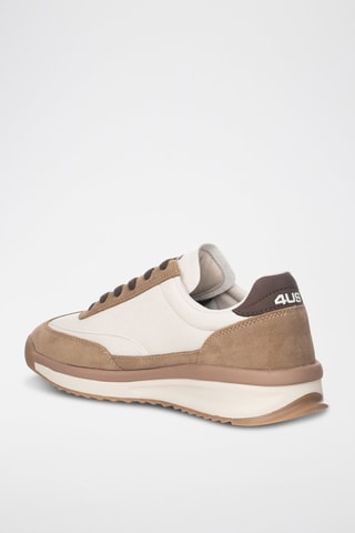 Zapatillas de piel - Beige