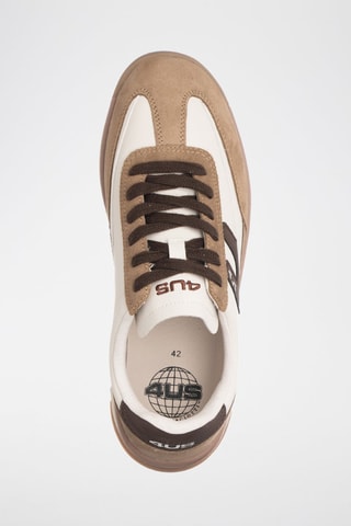 Zapatillas de piel - Beige