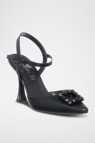 Sandalias de tacón - Negro