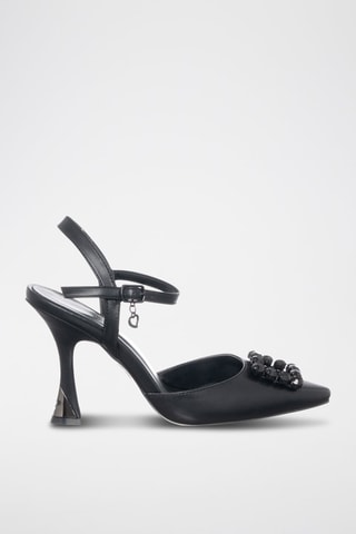 Sandalias de tacón - Negro