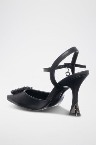 Sandalias de tacón - Negro