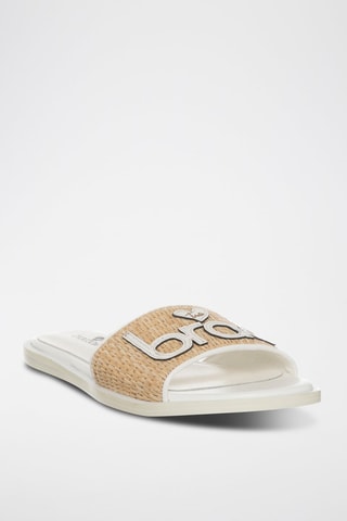 Sandalias - Blanco y beige