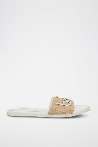 Sandalias - Blanco y beige