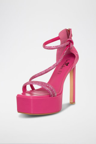 Sandalias de tacón - Violeta