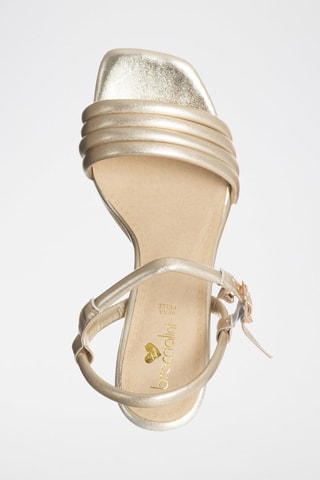 Sandalias de tacón - Dorado