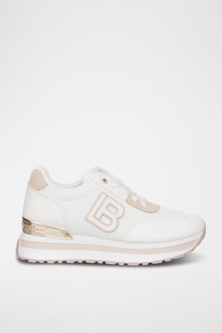 Zapatillas con plataforma - Blanco