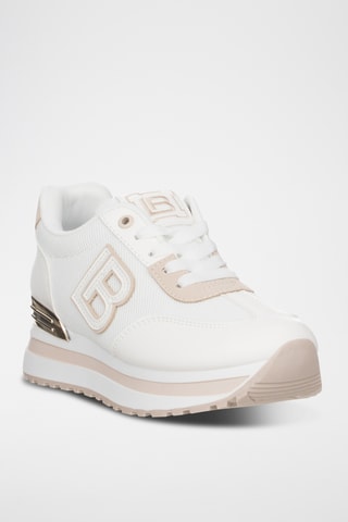 Zapatillas con plataforma - Blanco