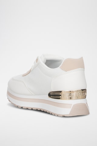 Zapatillas con plataforma - Blanco