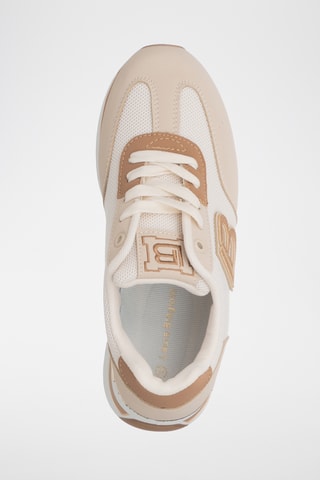Zapatillas con plataforma - Beige