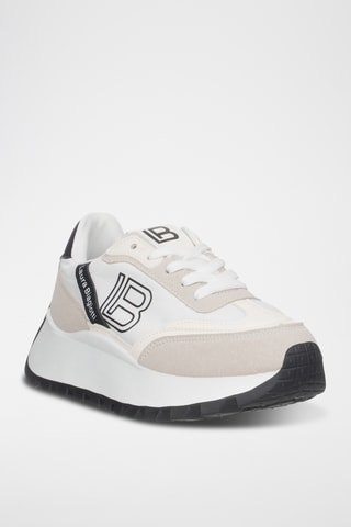 Zapatillas con plataforma - Negro