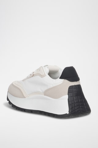 Zapatillas con plataforma - Negro