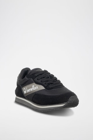 Zapatillas - Benetton - Negro