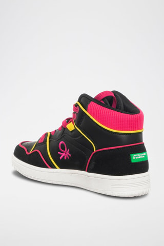 Zapatillas altas - Benetton - Negro