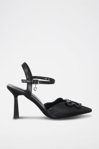 Sandalias de tacón - Negro