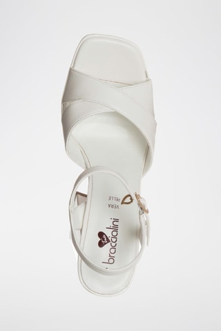 Sandalias de tacón - Blanco
