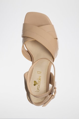 Sandalias de tacón - Beige