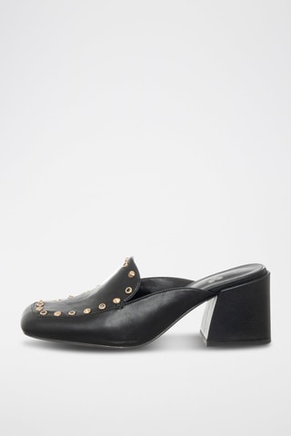 Sandalias de tacón - Negro