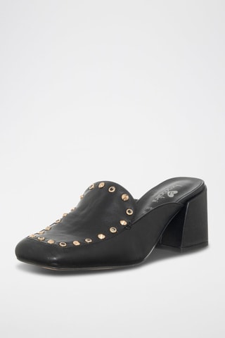 Sandalias de tacón - Negro