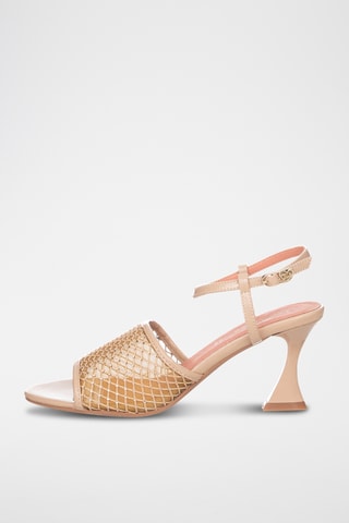 Sandalias de tacón - Beige