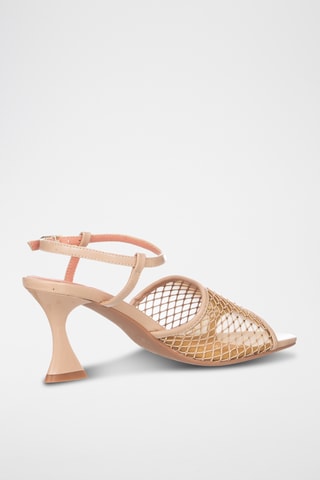 Sandalias de tacón - Beige