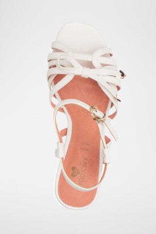 Sandalias de tacón - Blanco