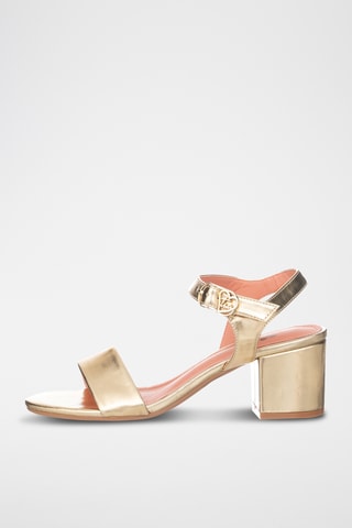 Sandalias de tacón - Dorado