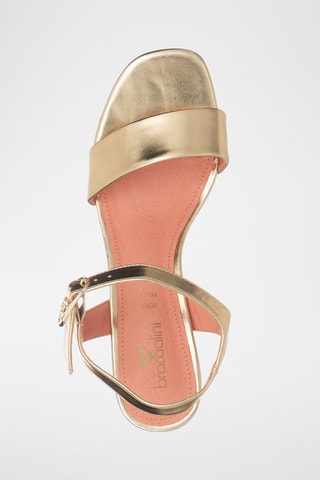 Sandalias de tacón - Dorado
