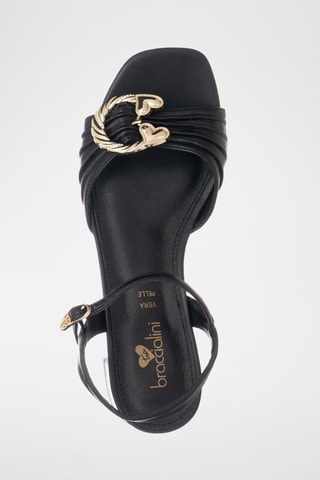 Sandalias de tacón - Negro