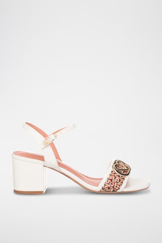 Sandalias de tacón - Rosa