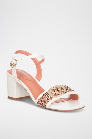 Sandalias de tacón - Rosa