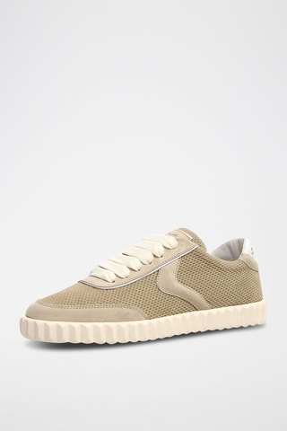 Zapatillas de piel Selia - Beige