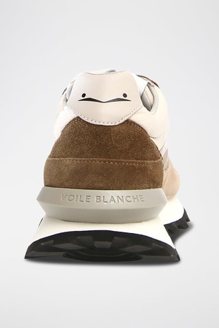 Zapatillas de nobuk Qwark Hype - Beige y gris