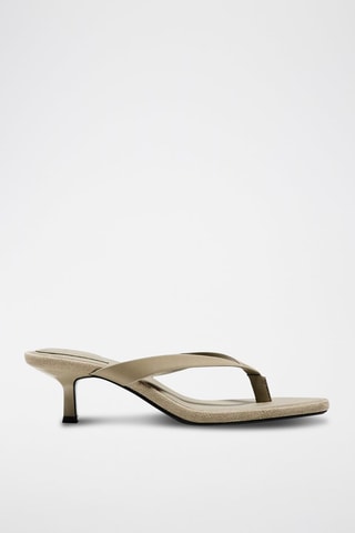 Sandalias de tacón - Dorado
