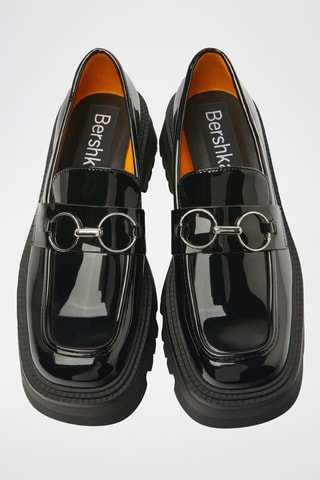 Mocasines con plataforma - Negro