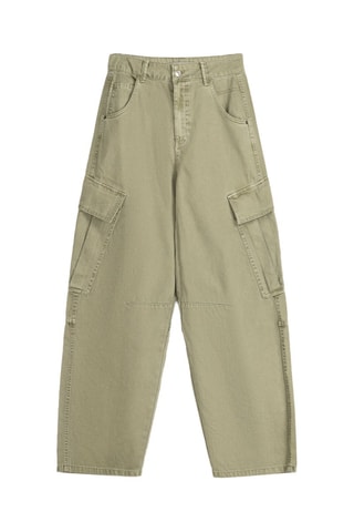 Pantalón cargo - Caqui